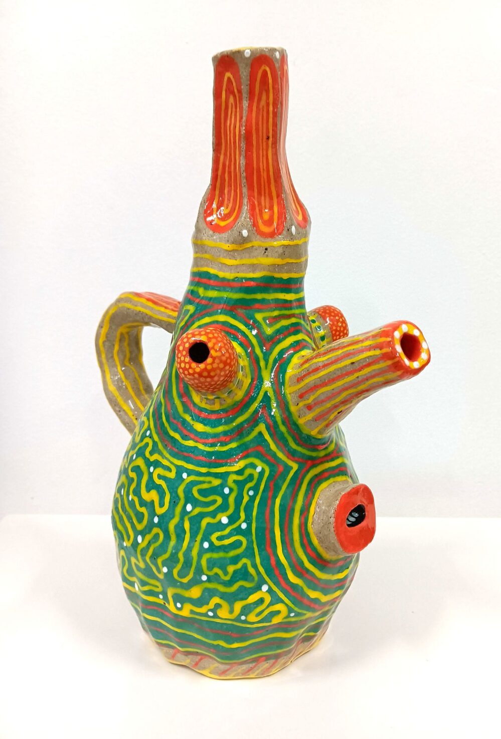 People Have Said I’m A Lot To Take On _Handmade and painted ceramic, 150x230mm