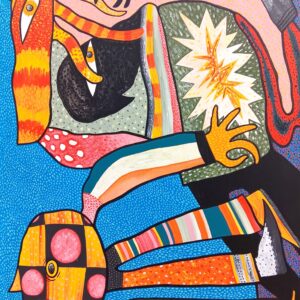 Perspective on a Jumble _Acrylic on board, 610x460mm