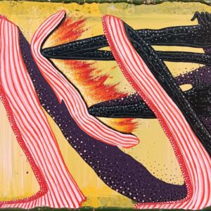 The Determined _Acrylic on board, 230x305mm