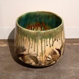Wind Gathered _280x300mm_2022__multi glazed, multi fired