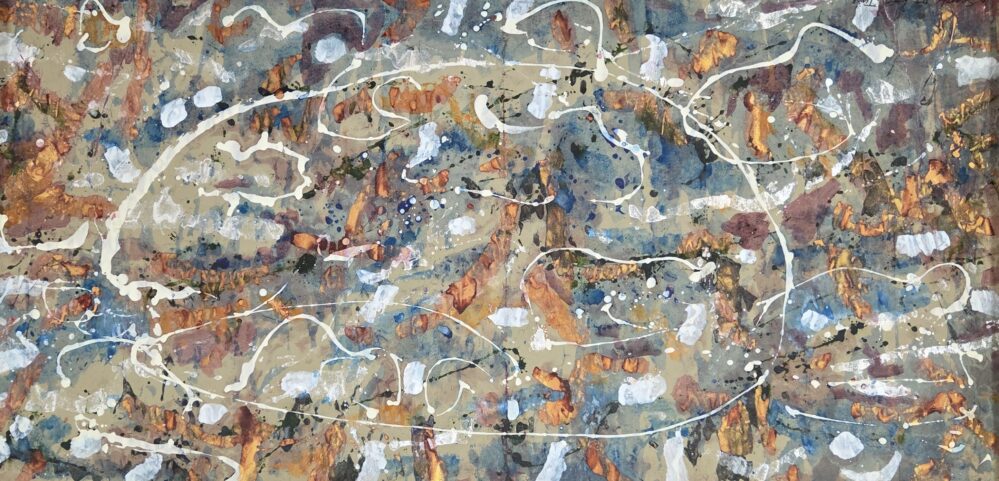 In Search of Lost Time _ink on xuan paper_2026_860x1530mm