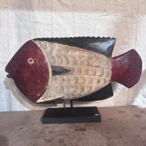 AFR12699 - Fish Puppet - W48xD5xH24cm - Mali