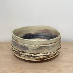 Resonance II _2025, multi glazed, multi fired, 350x160mm