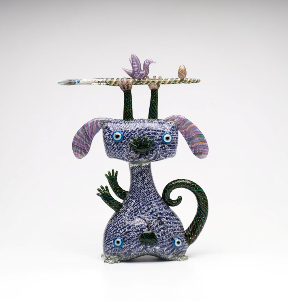 Dougall Diggery - h31.5 x 23.5 x 9.5cm, Hot joined blown and solid glass, 2026 - T Moore