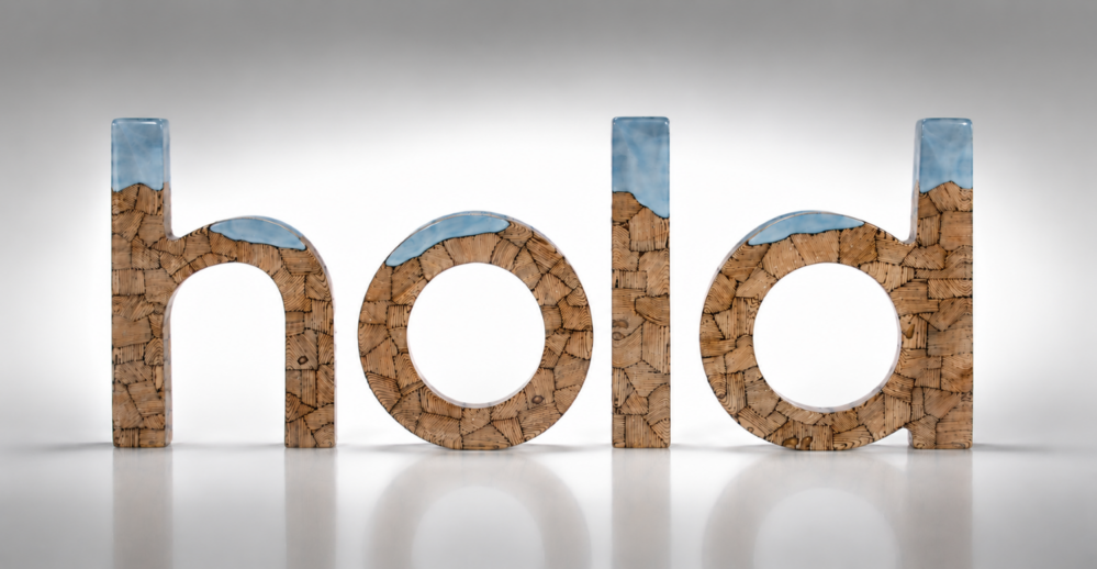 Hold - h27 x 68 x 3.5cm - M Williams